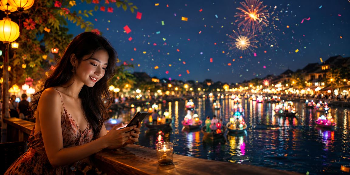Người chơi thư giãn với app casino cm66 tại Hội An