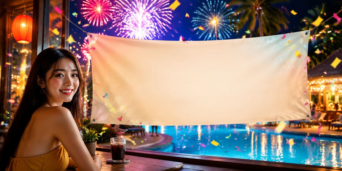 Người dùng nhận cashback bonus tại Mũi Né bên tách cà phê với điện thoại cm66